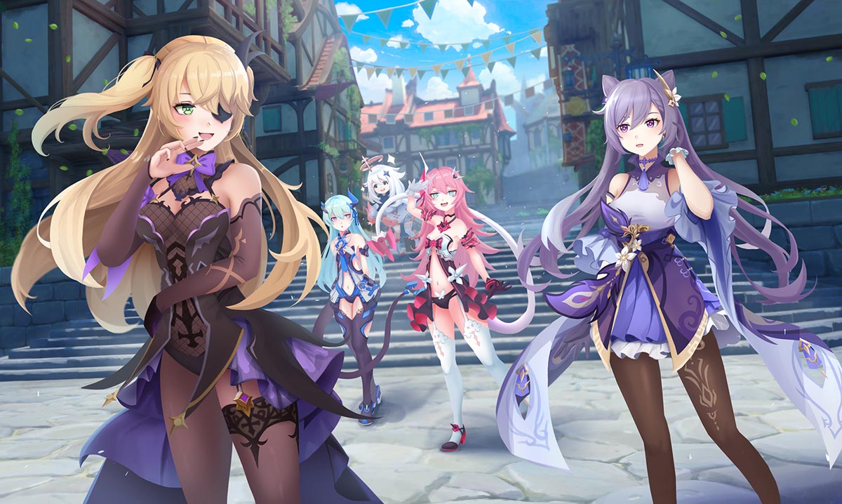 Pixiv插画精选#晚安原神【210727】