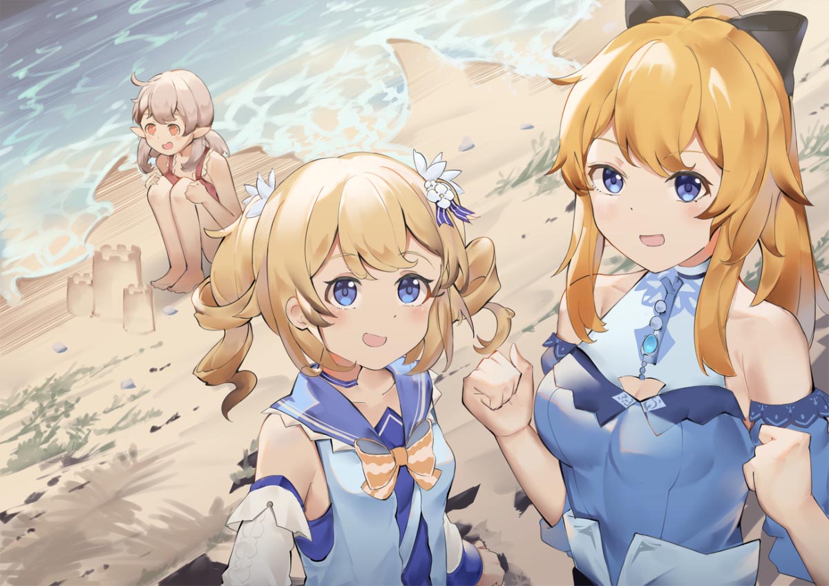 原神同人图精选#早安原神【210729】