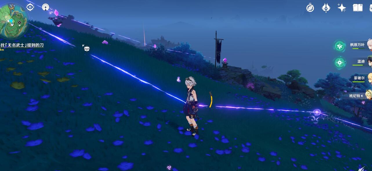 原神稻妻攻略：踏鞴砂山坡  继电石 连线 解密