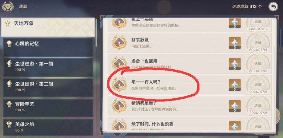 原神稻妻攻略：离岛隐藏成就“喂——有人吗？”