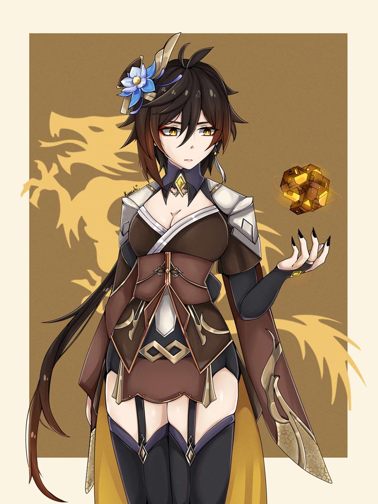 二次元美少女美图#早安原神【210810】