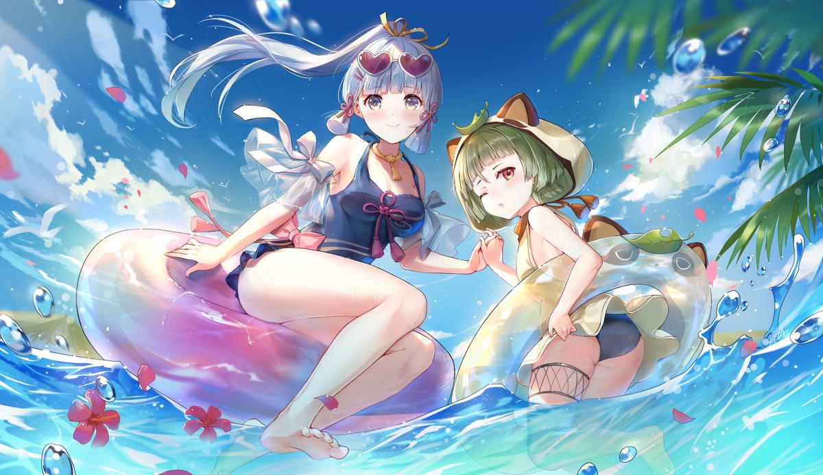 二次元美少女美图#午安原神【210810】