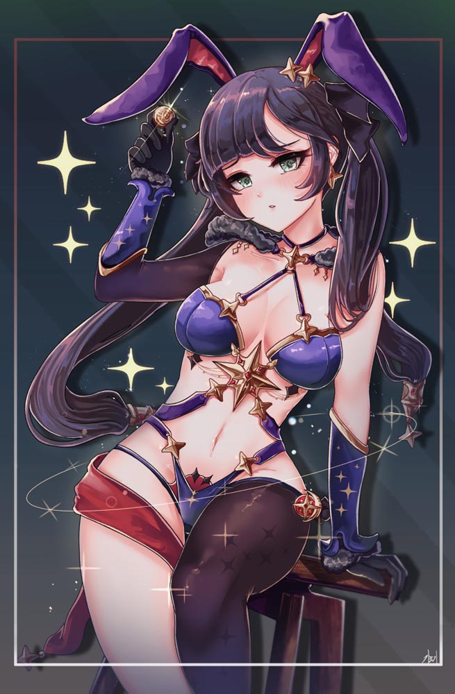 二次元美少女美图#晚安原神【210810】