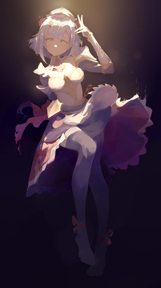 二次元美少女美图#晚安原神【210810】