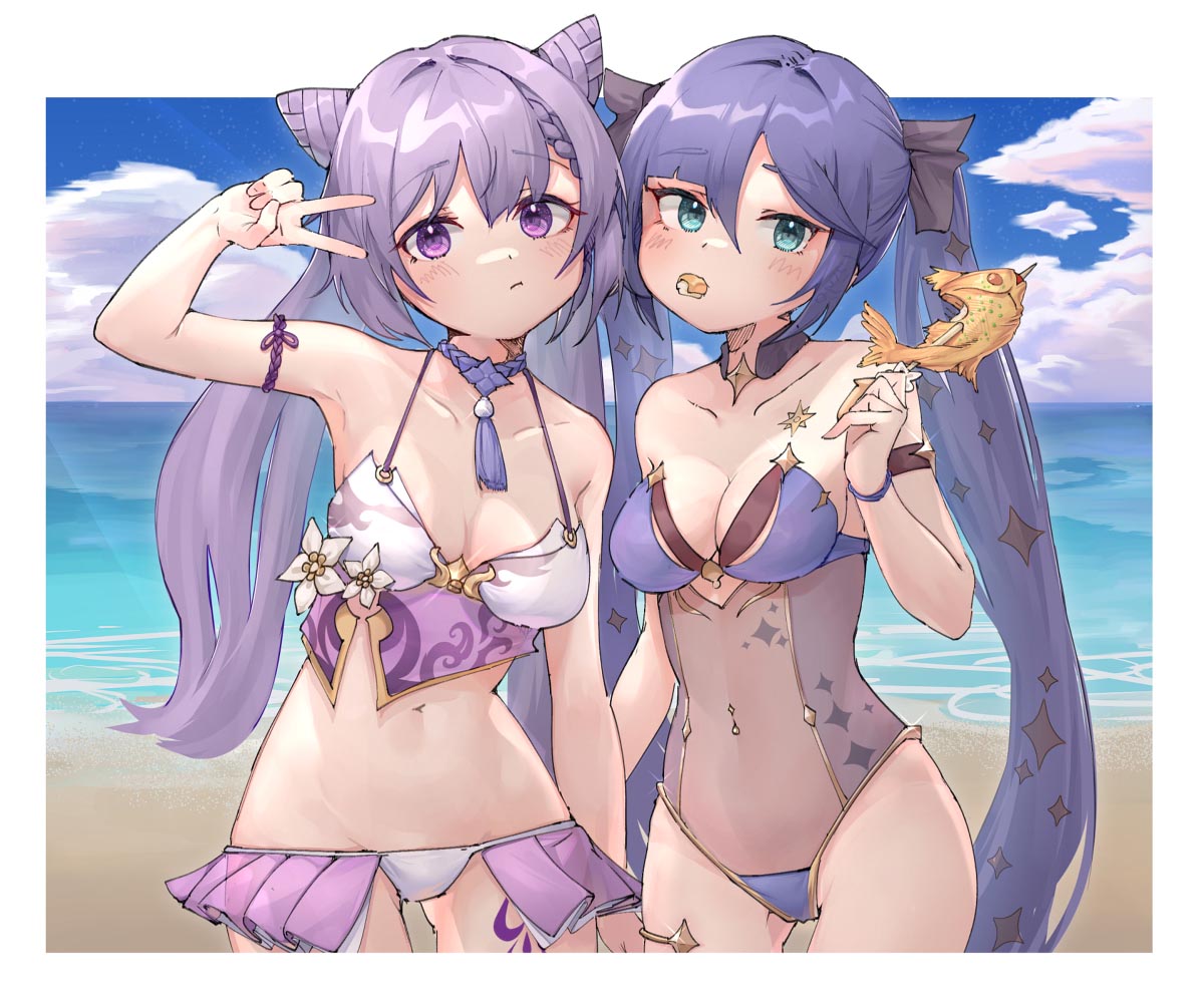 日本同人插画美图#晚安原神【210812】