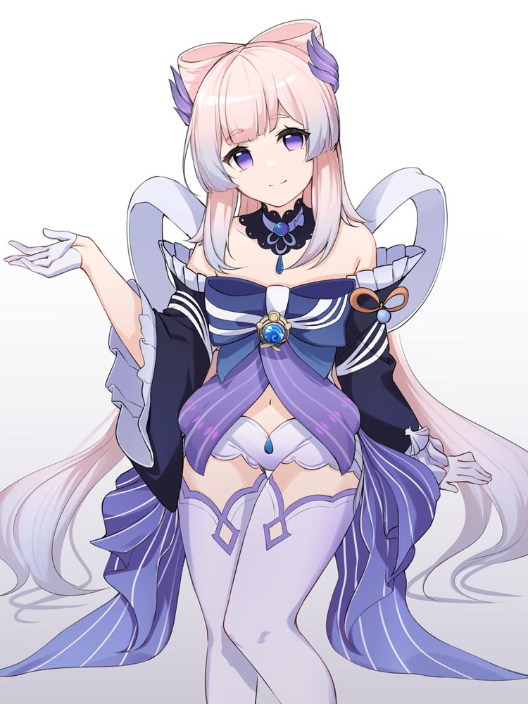 日本同人插画美图#晚安原神【210812】