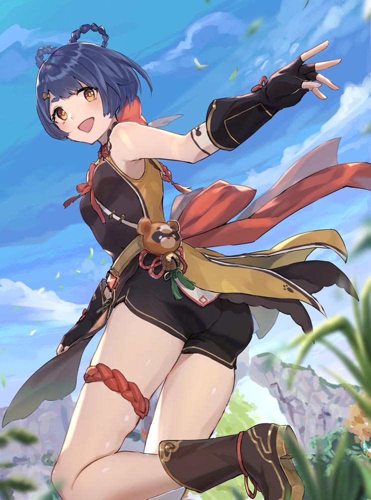 日系插画美图#早安原神【210813】