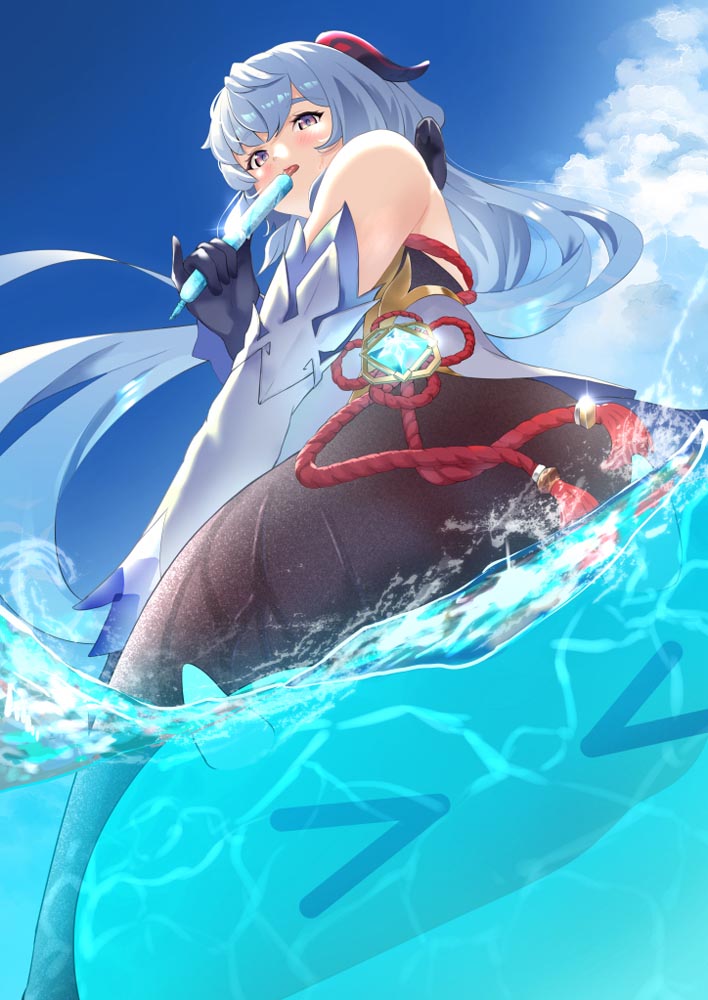 日系插画美图#早安原神【210813】