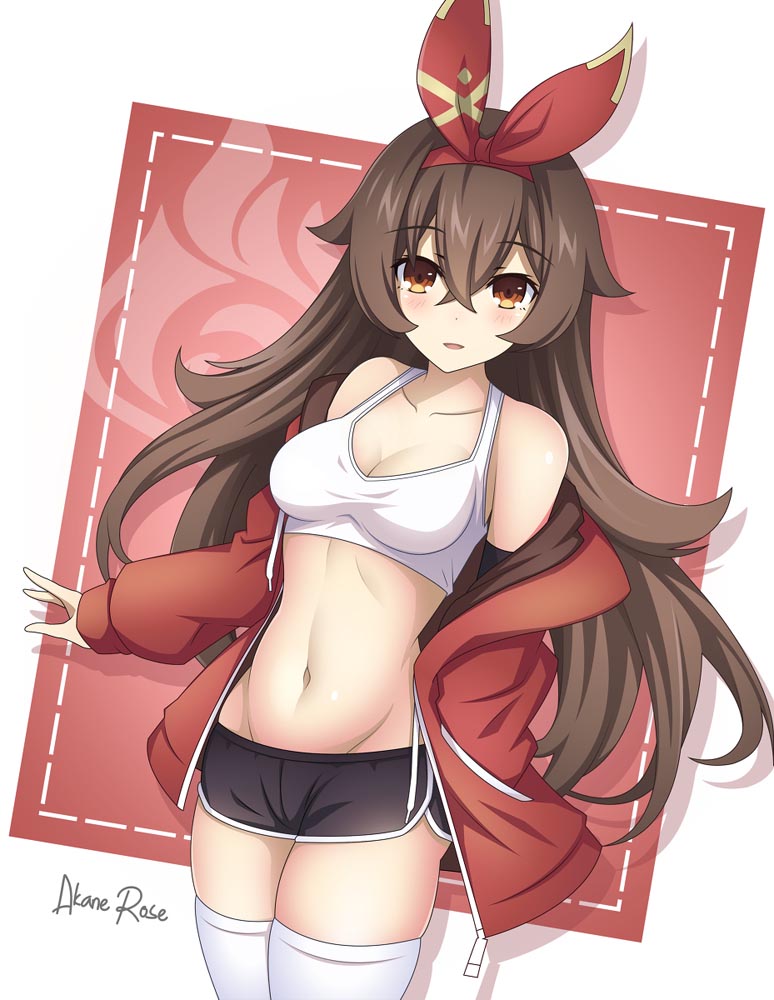 日系插画美图#午安原神【210813】