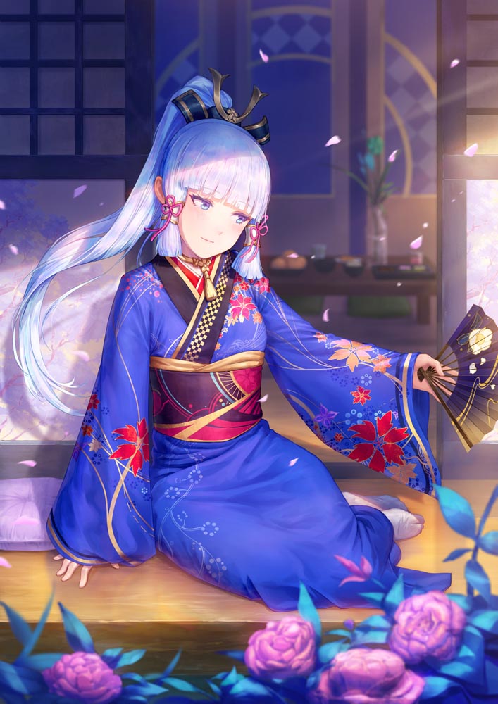 日系插画美图#晚安原神【210813】