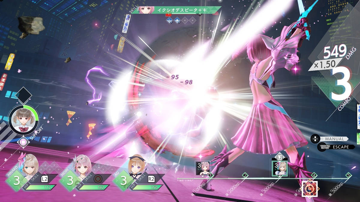 JRPG 新游《蔚蓝反射：帝》新角色与游戏截图公开