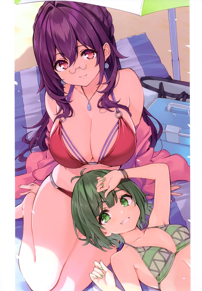 泳装画集： UCHINOKO BIKINI 4 【LA-GO-ON (緋仙カエデ )】