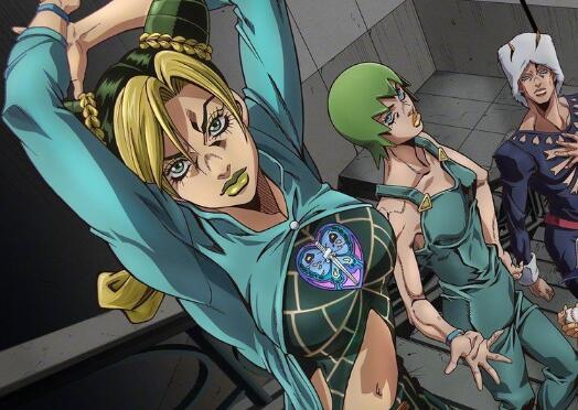 JOJO第六部《JOJO的奇妙冒险：石之海》动画新图公布
