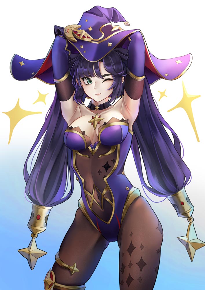 二次元游戏插画#午安原神【210814】