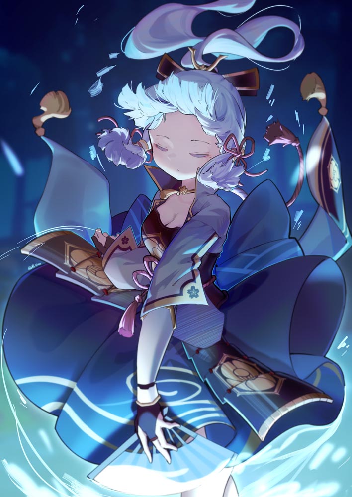 二次元游戏插画#午安原神【210814】