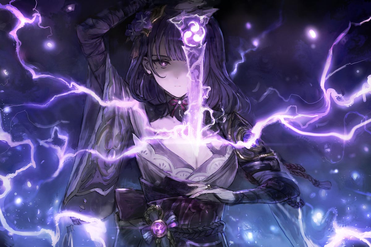 二次元美少女#晚安原神【210816】