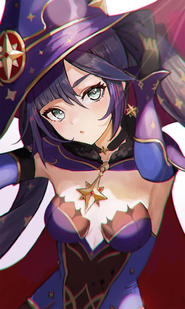 二次元美少女#晚安原神【210816】