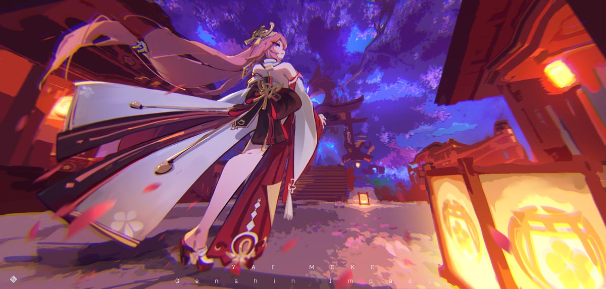 二次元美少女#晚安原神【210816】