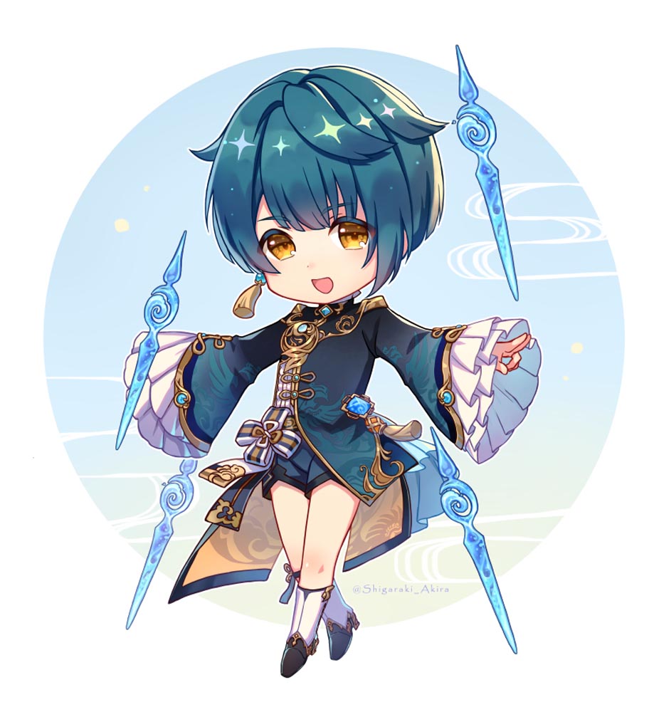 二次元美少女#晚安原神【210816】