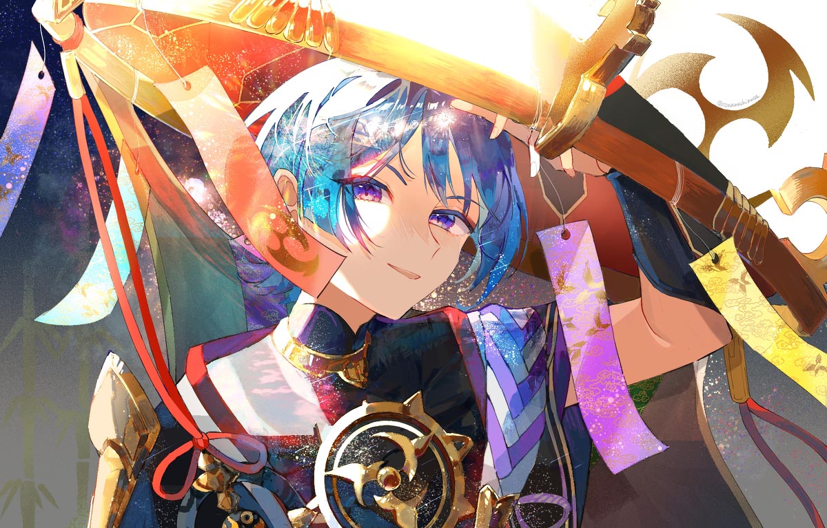 原神游戏同人插画#晚安原神【210817】