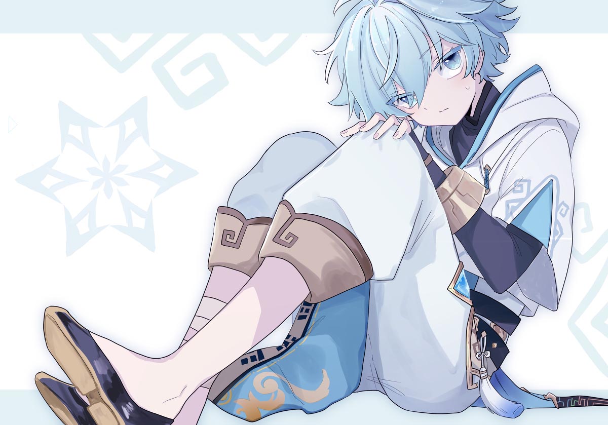 原神游戏同人插画#晚安原神【210817】