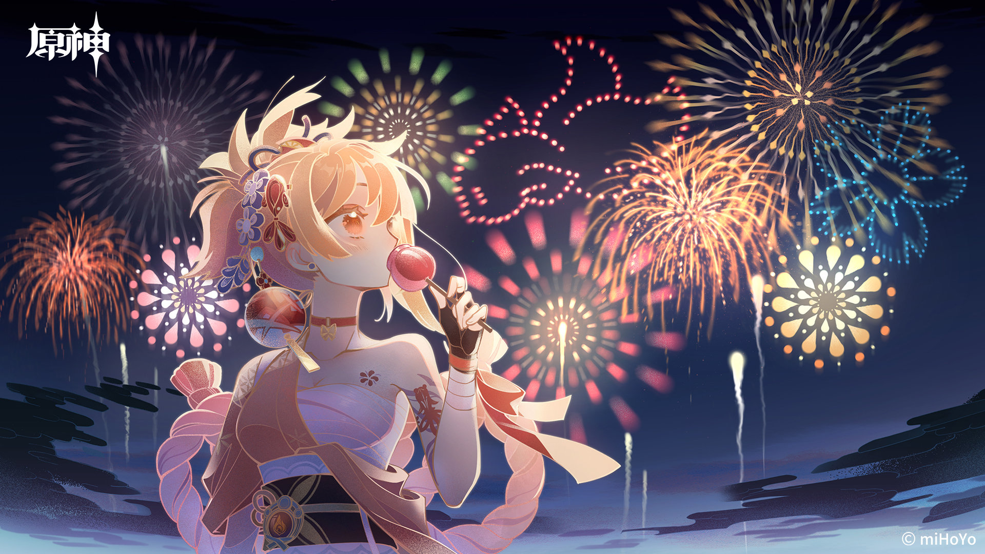 原神2.0：稻妻版本官方壁纸下载