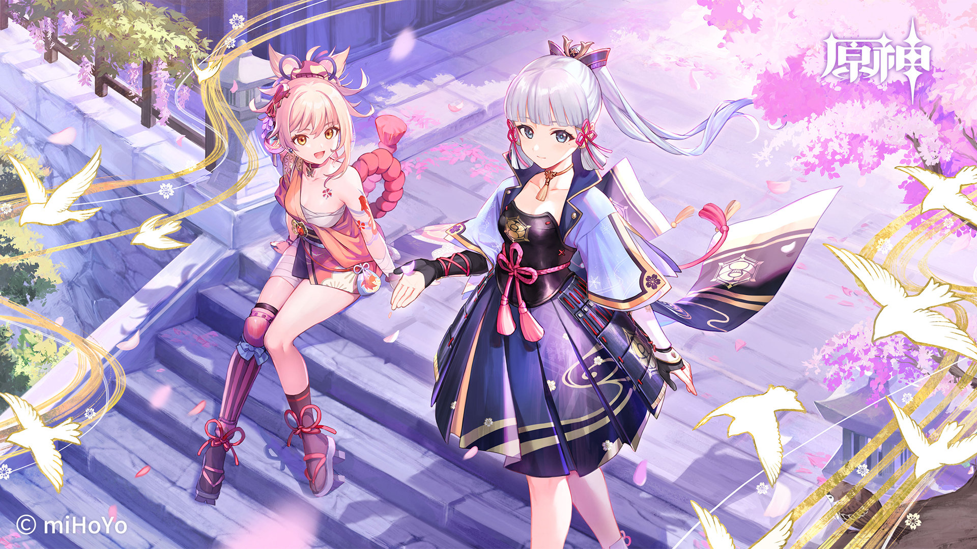 原神2.0：稻妻版本官方壁纸下载