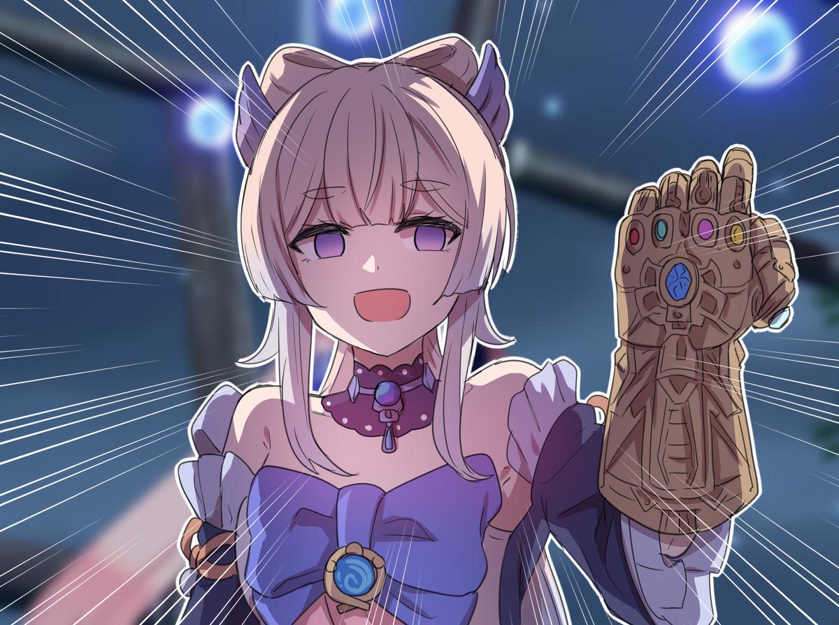 原神游戏同人插画#午安原神【210818】