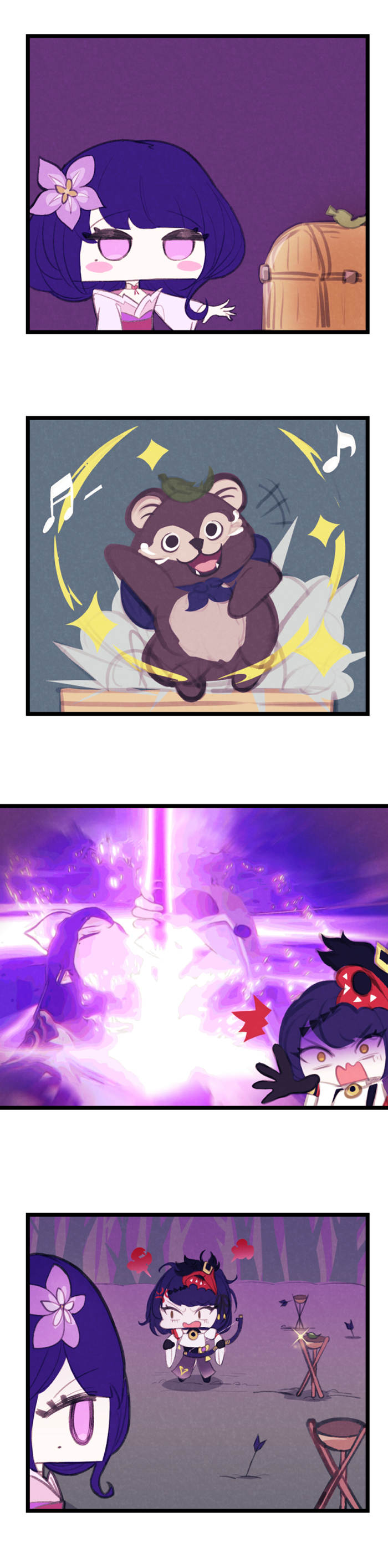 原神游戏同人插画#晚安原神【210818】