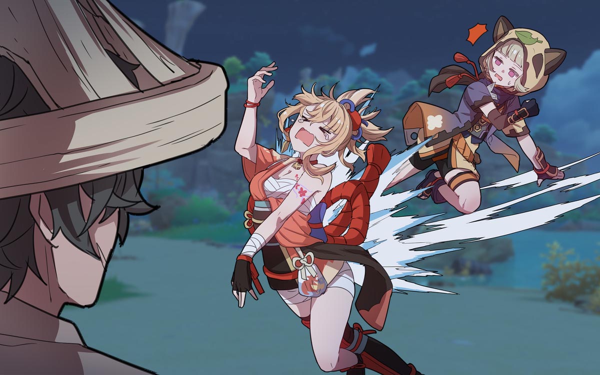 Pixiv原神同人精选#晚安原神【210819】