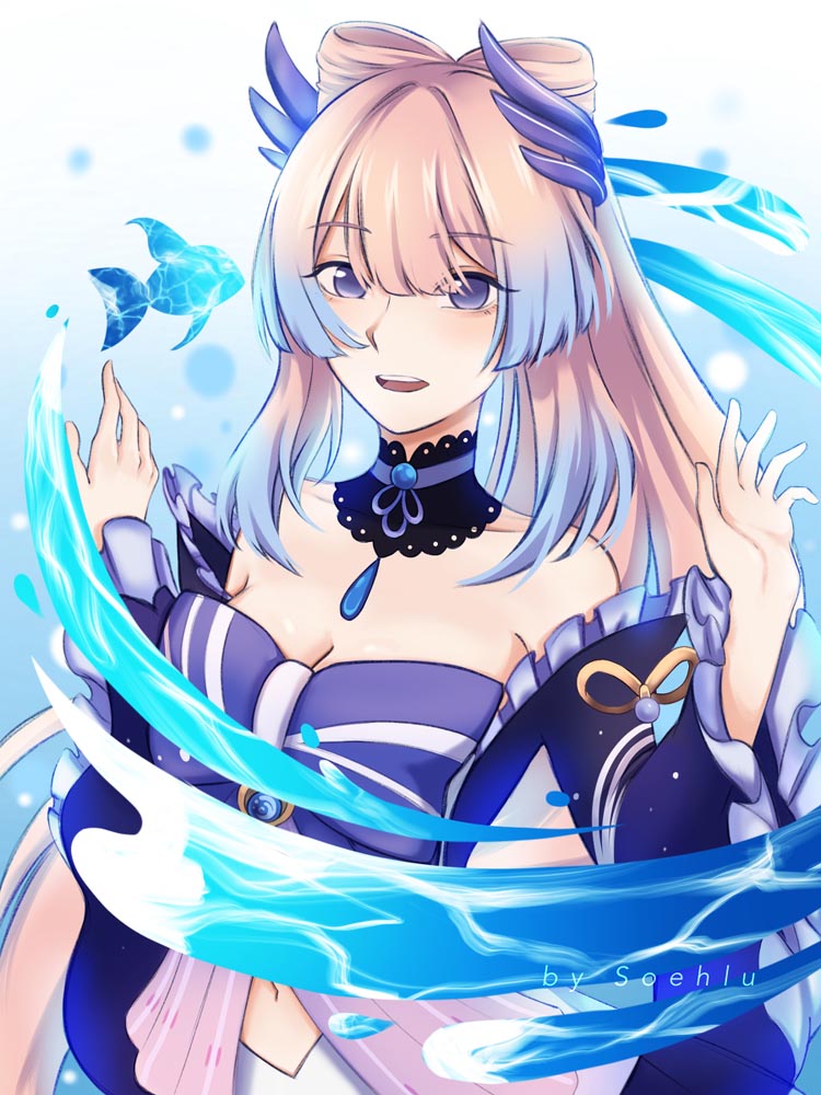 Pixiv原神同人精选#早安原神【210820】