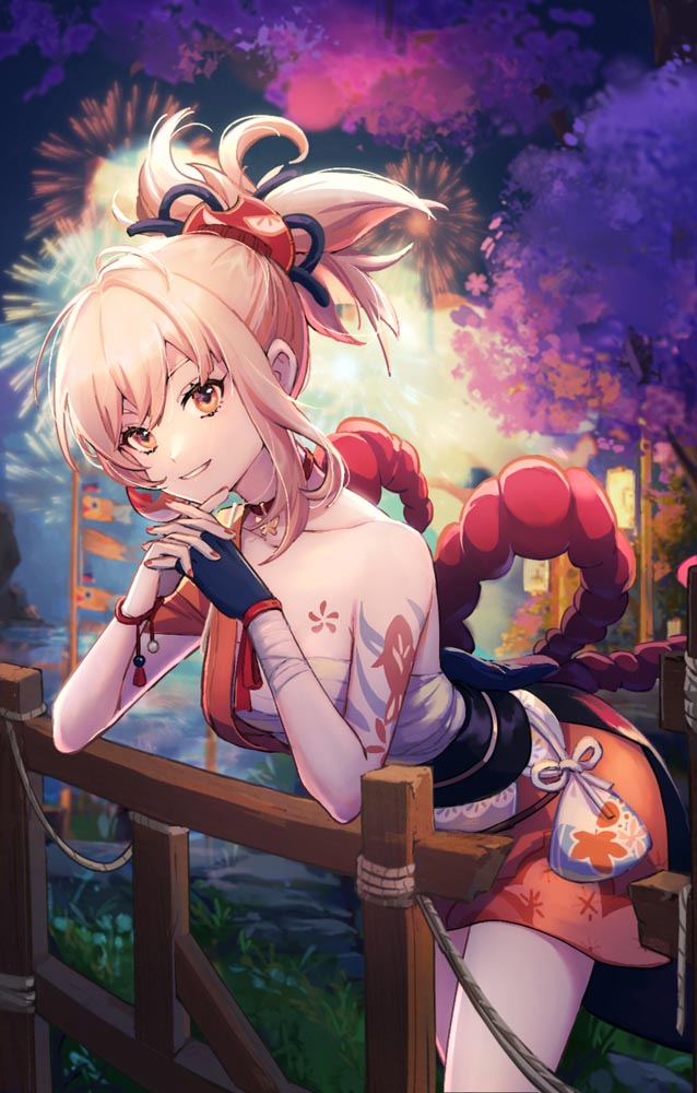 P站二次元插画精选#早安原神【210821】