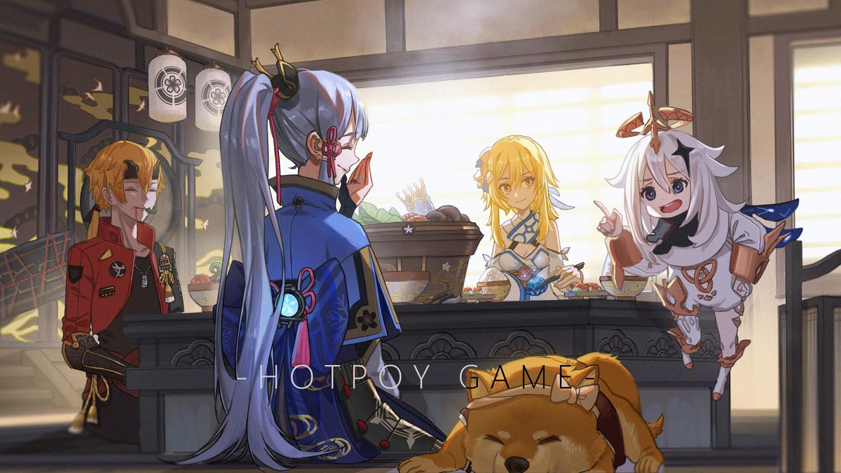 P站二次元插画精选#早安原神【210821】