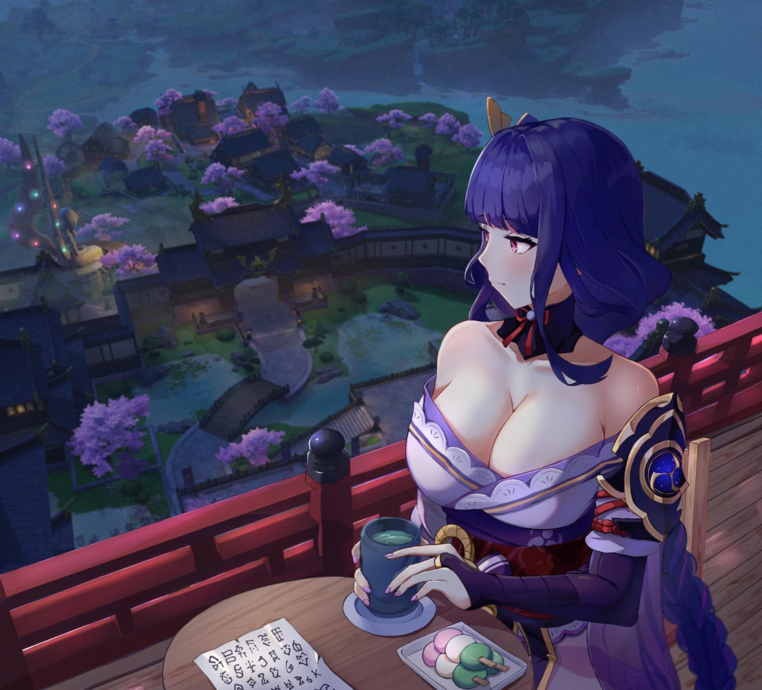 美少女同人图#晚安原神【210822】