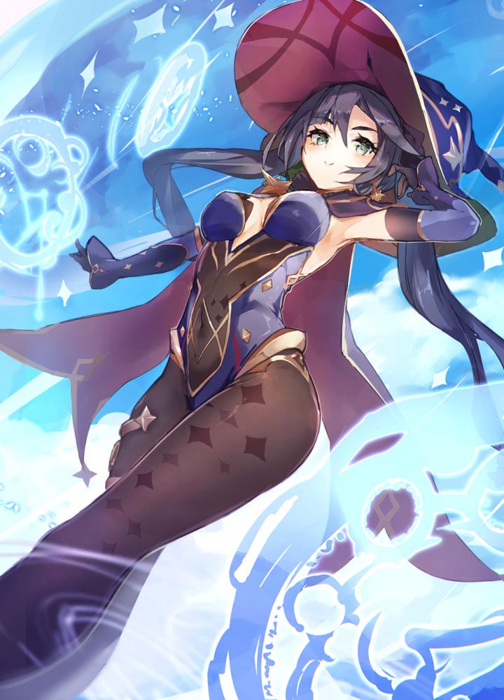 美少女同人图#晚安原神【210822】