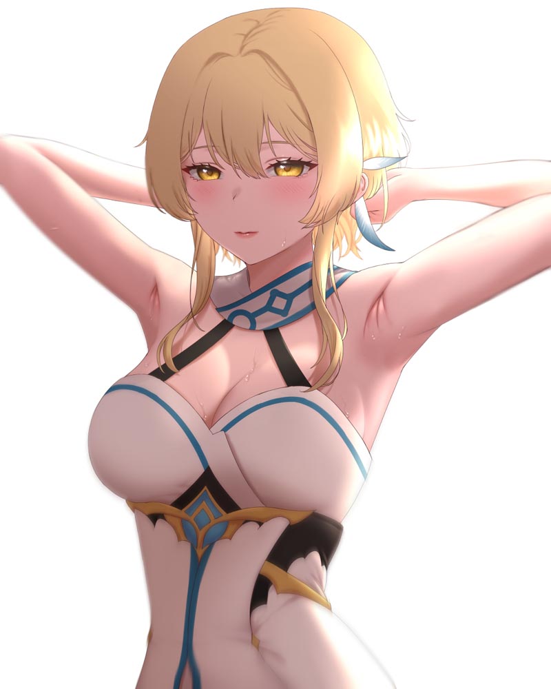 二次元美少女同人图#午安原神【210823】