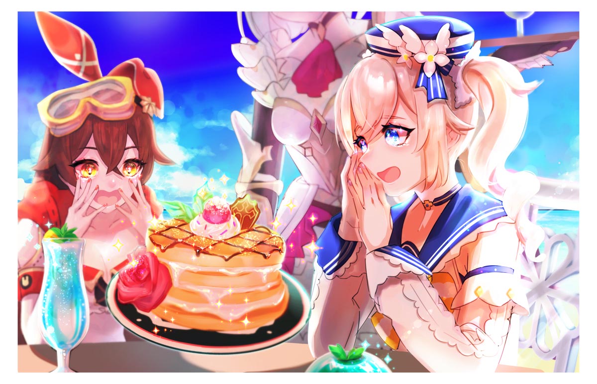 二次元美少女同人图#午安原神【210823】