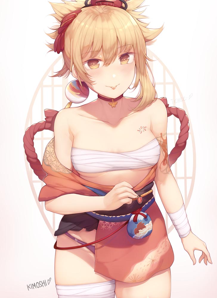 二次元美少女同人图#午安原神【210823】