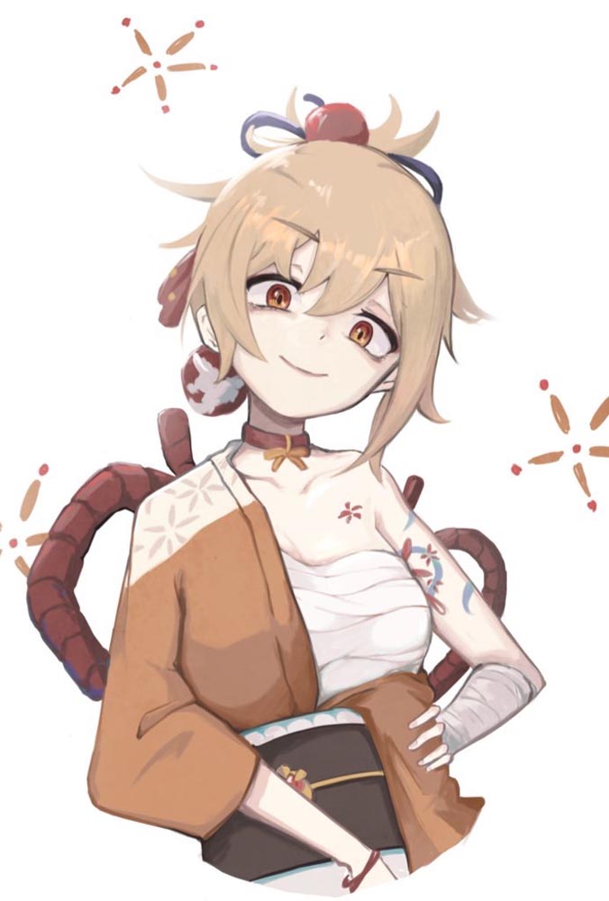 二次元美少女同人图#晚安原神【210823】