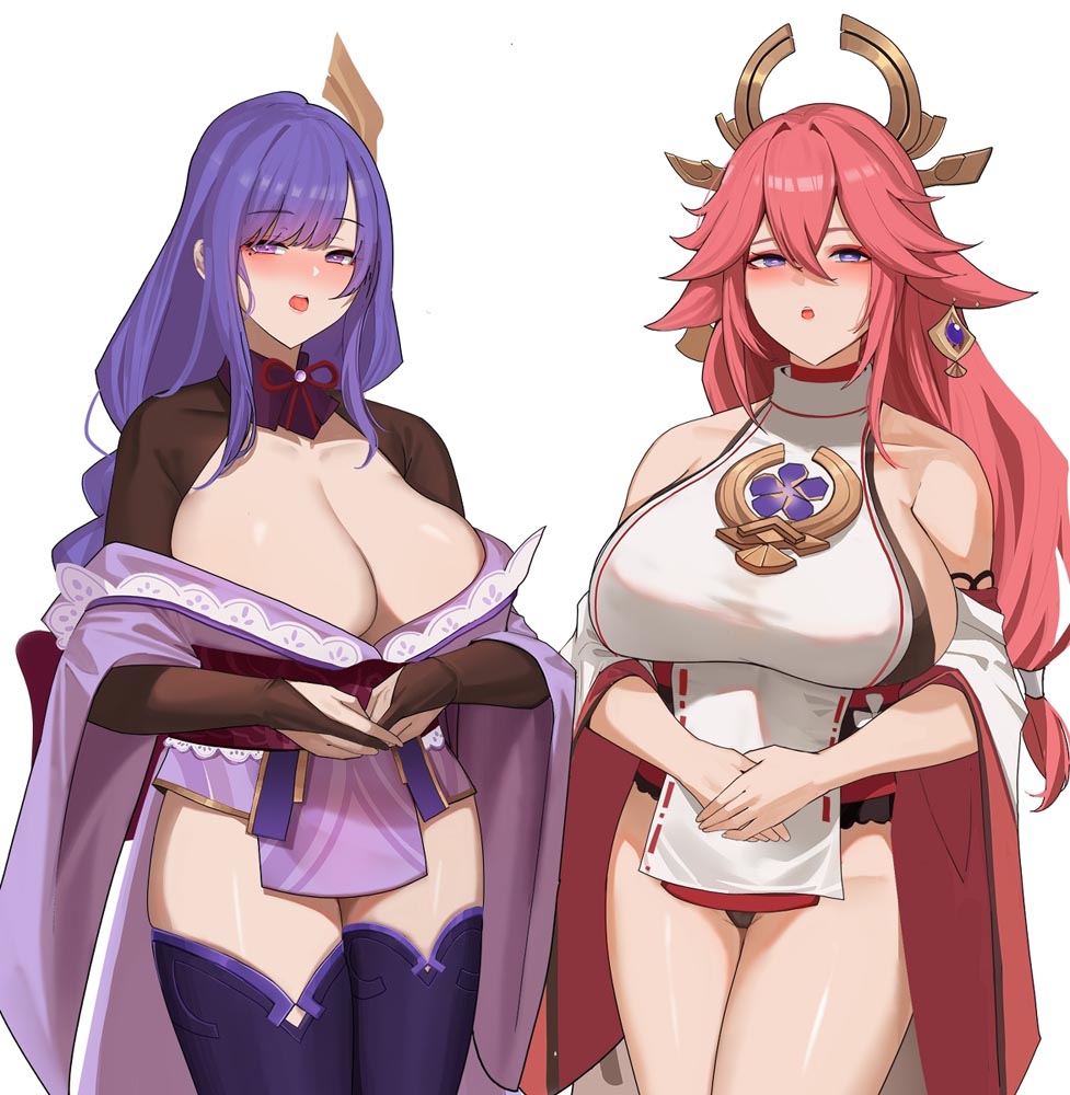 二次元美少女同人图#晚安原神【210823】