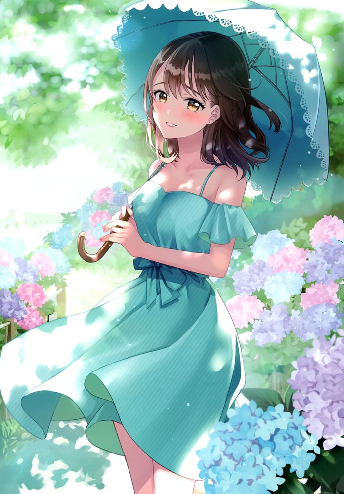 画集：可愛く愛でる君と花【画师：茉崎ミユキ】