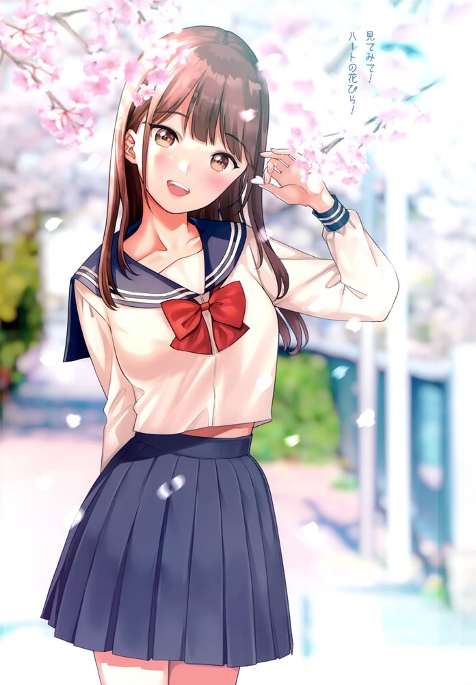 画集：可愛く愛でる君と花【画师：茉崎ミユキ】