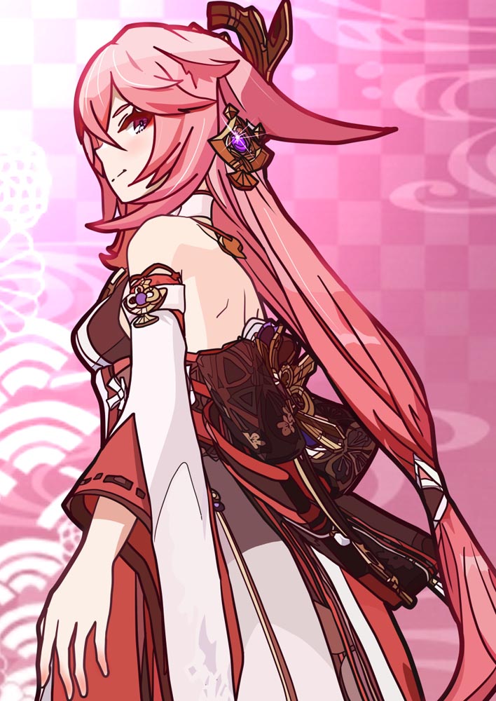 二次元美少女同人图#午安原神【210824】