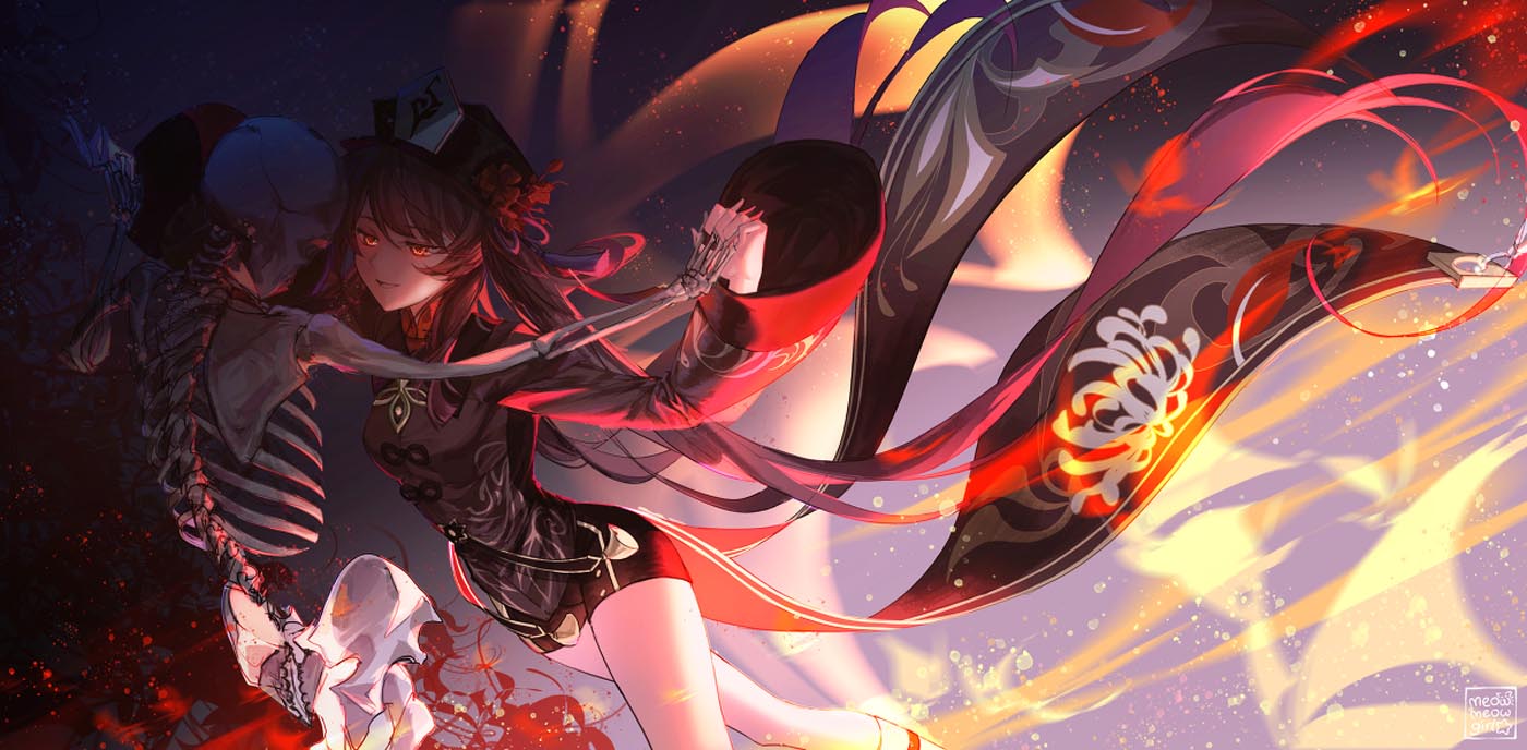 二次元美少女同人图#午安原神【210824】