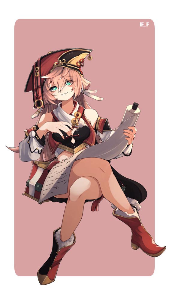 二次元美少女同人图#午安原神【210824】