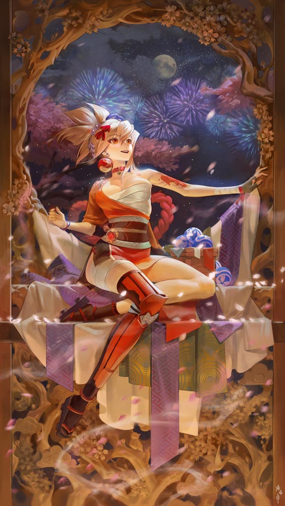 二次元美少女同人图#晚安原神【210824】