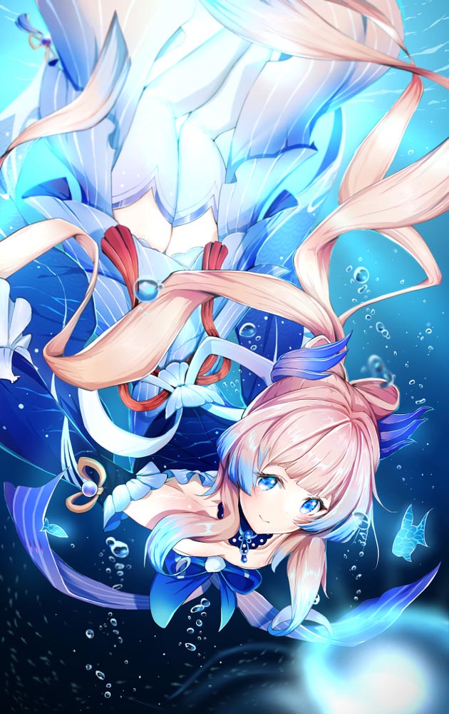 二次元美少女同人图#晚安原神【210824】