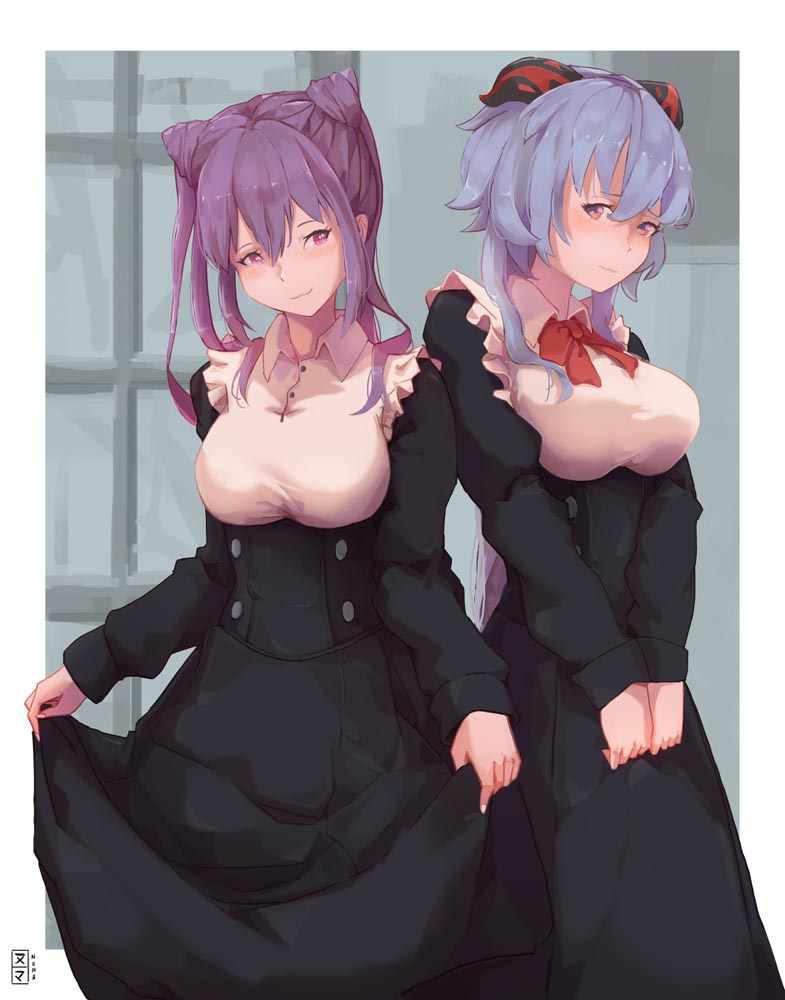 二次元美少女同人图#午安原神【210825】