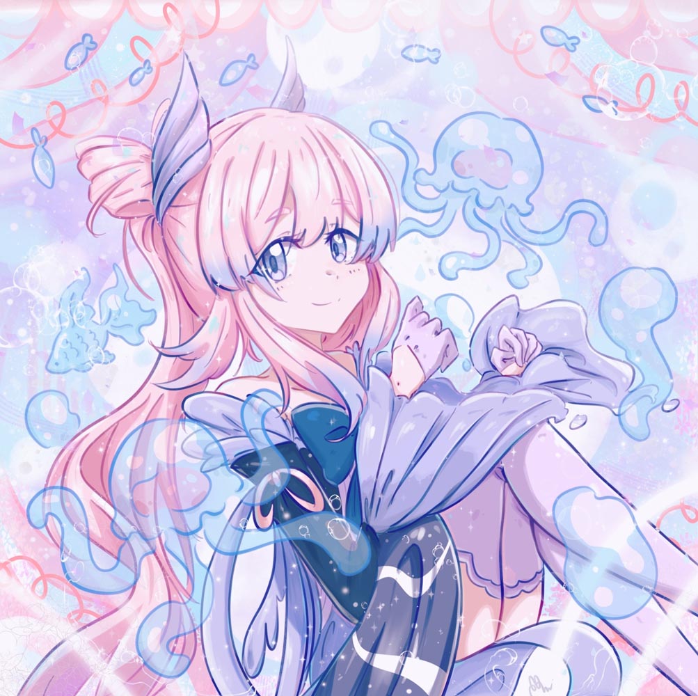 二次元美少女同人图#午安原神【210825】