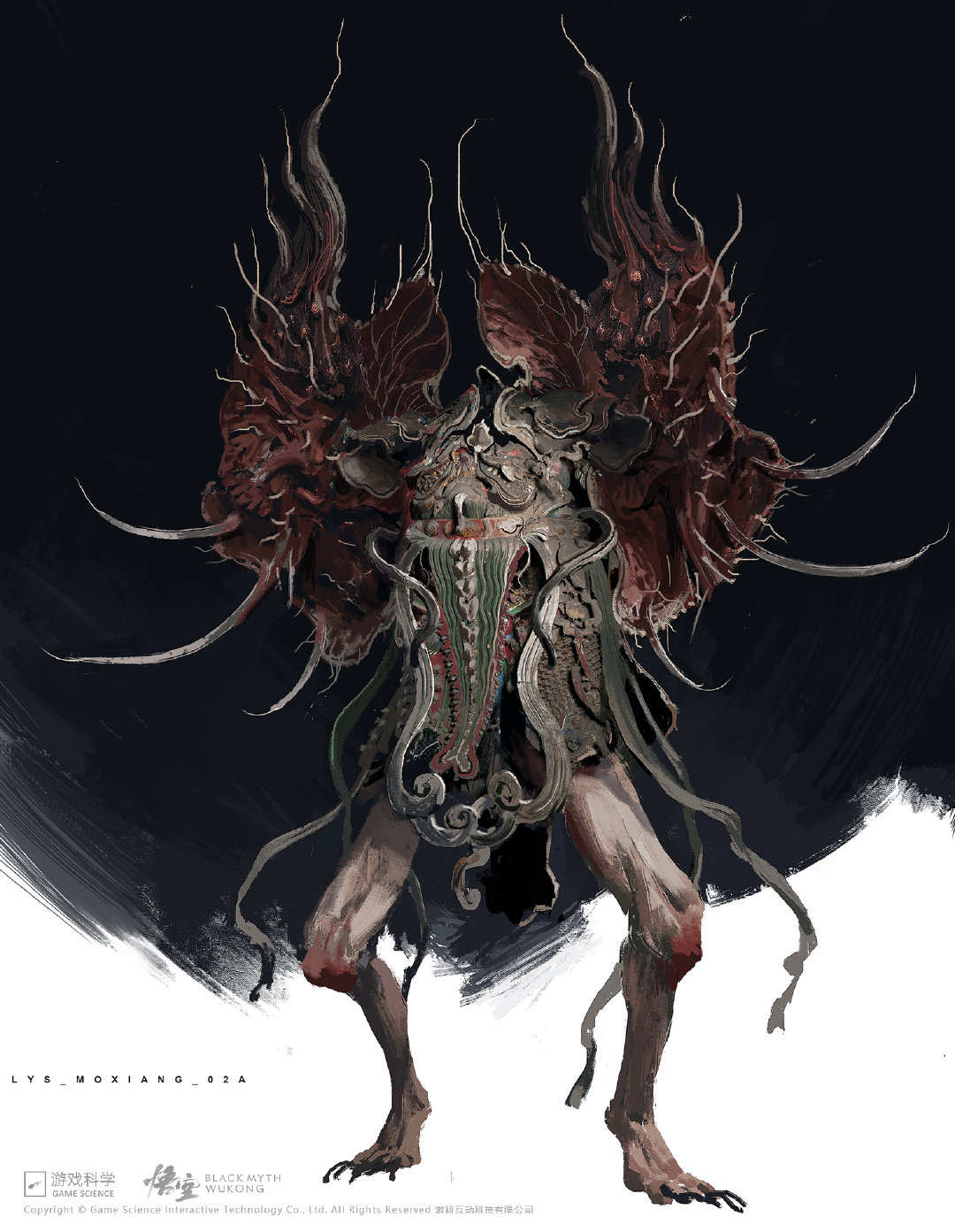 《黑神话 悟空》部分新怪物设计原画公开